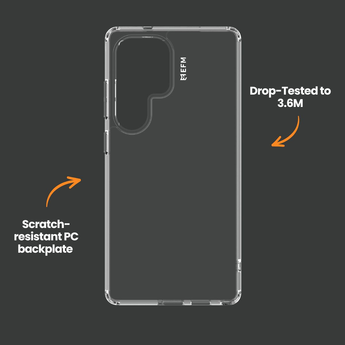 EFM Zurich Case Armour: Drop Proof, Germ Free Phone Protection EFM