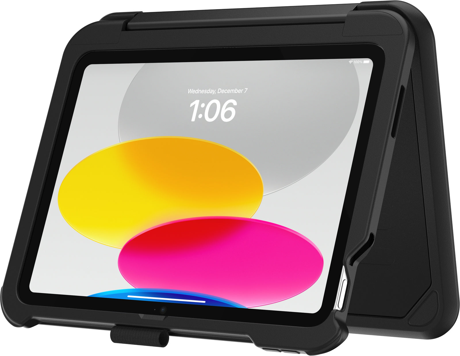 OtterBox Achiever Protective Keyboard Case for iPad 10th Gen 10.9 - Black 