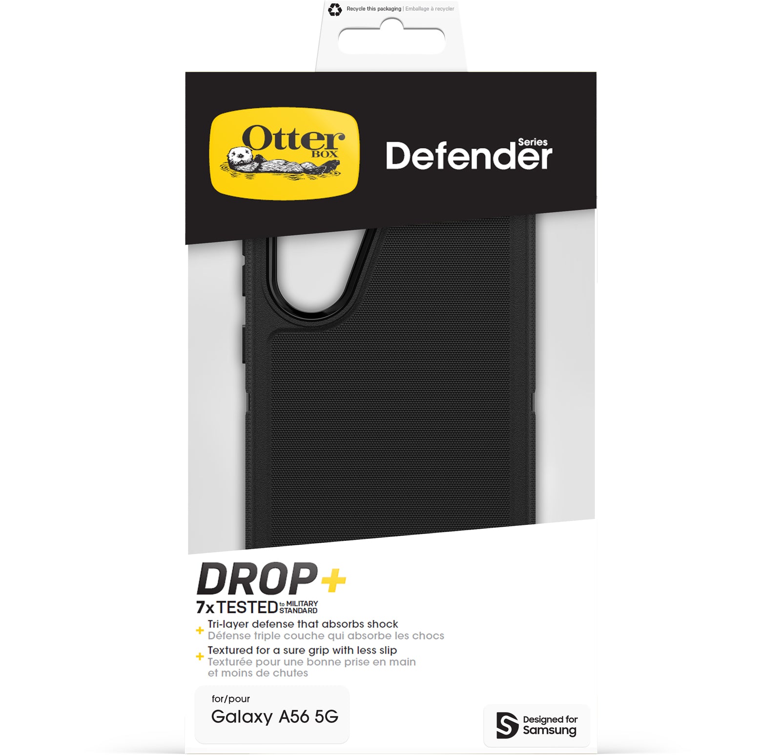 Otterbox Defender Series Case for Samsung A56 5G - Black 