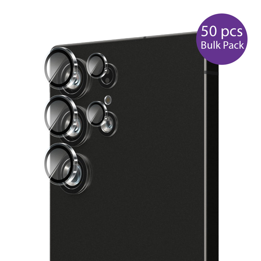 EFM Clear Camera Lens Protector Bulk Pack for Samsung Galaxy S25 Ultra