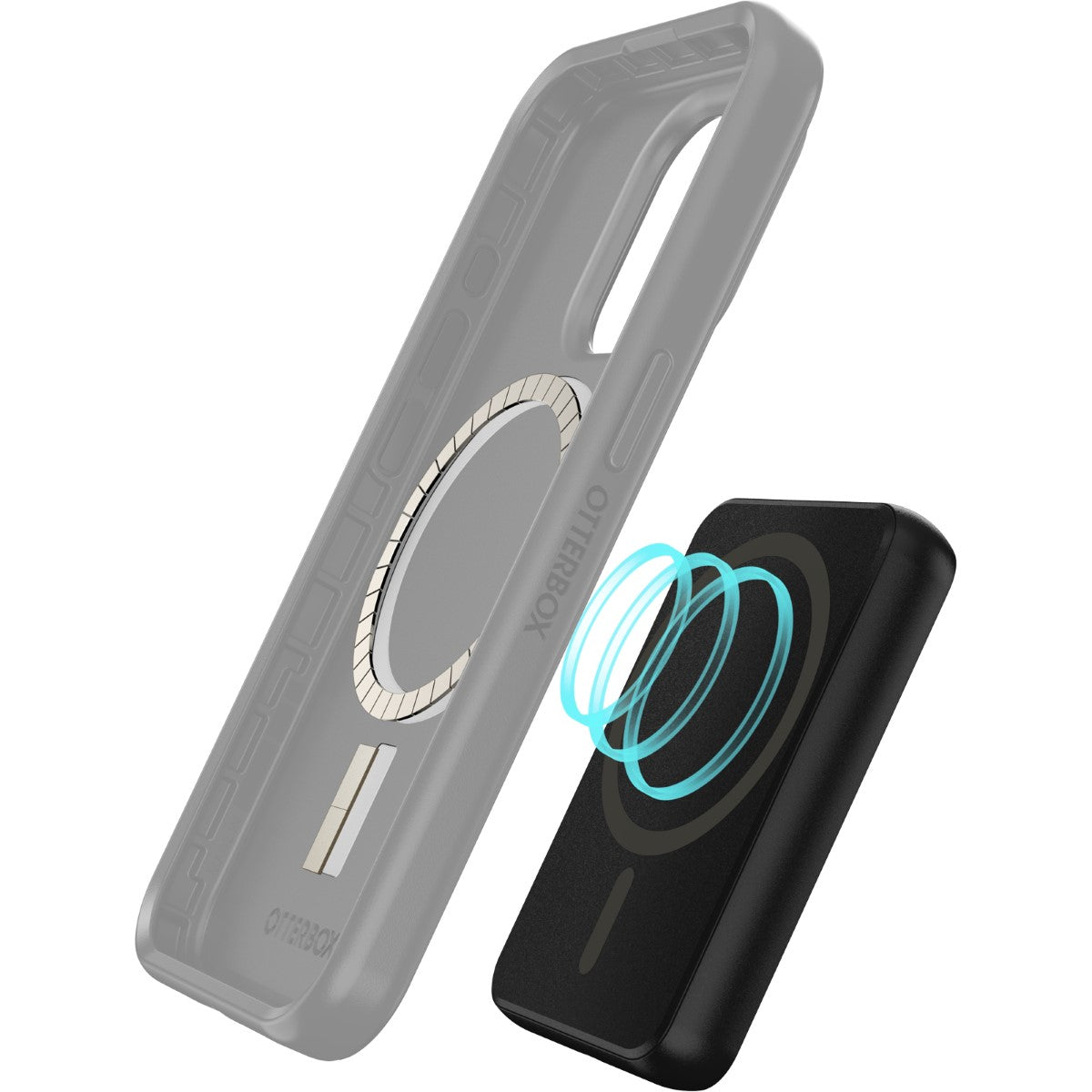 OtterBox 5000mAh Magnetic Wireless Power Bank - Black 