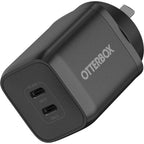 OtterBox 65W Dual USB-C GaN Fast Wall Charger for Phone & Laptop OTTERBOX