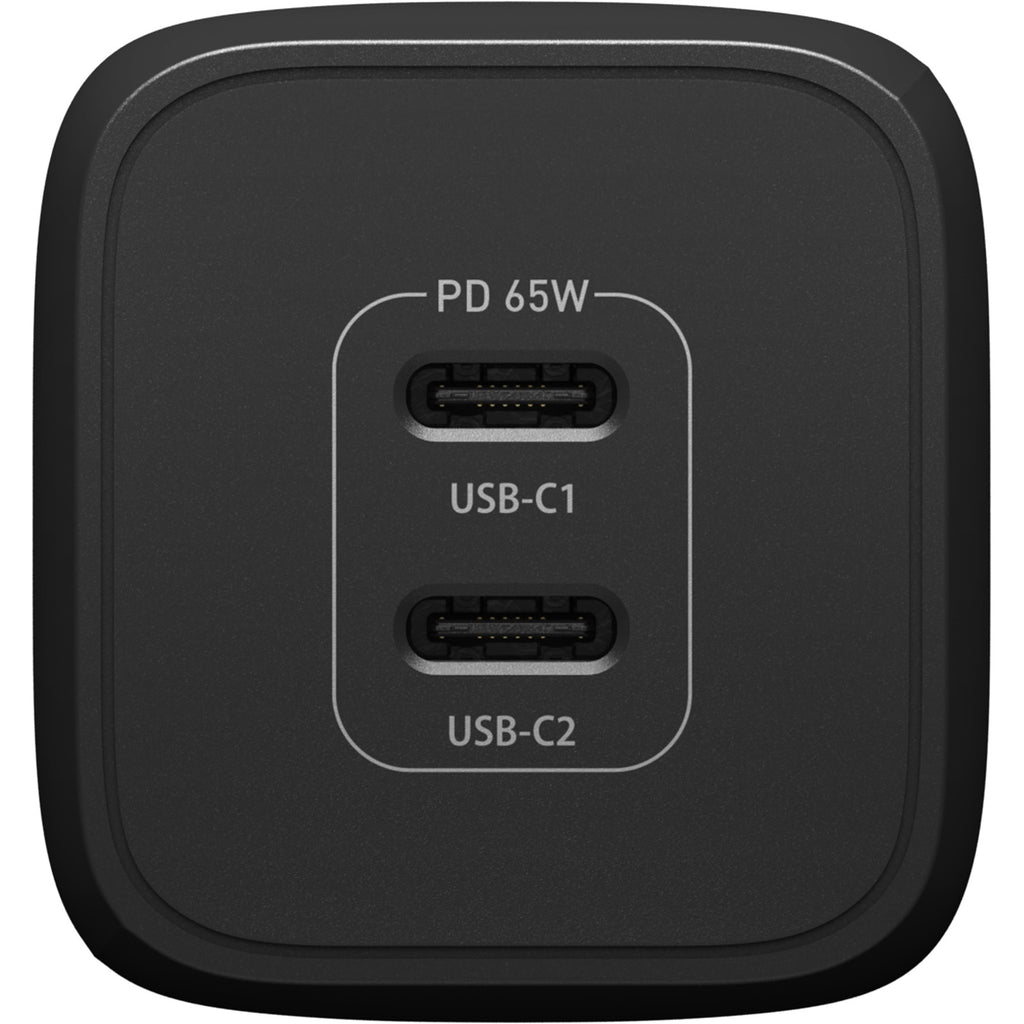 OtterBox 65W Dual USB-C GaN Fast Wall Charger for Phone & Laptop OTTERBOX