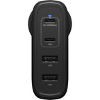 OtterBox 100W 4-Port Wall Charger - USB-C & USB-A - Black 