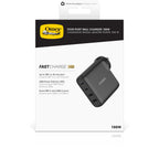 OtterBox 100W 4-Port Wall Charger - USB-C & USB-A - Black 