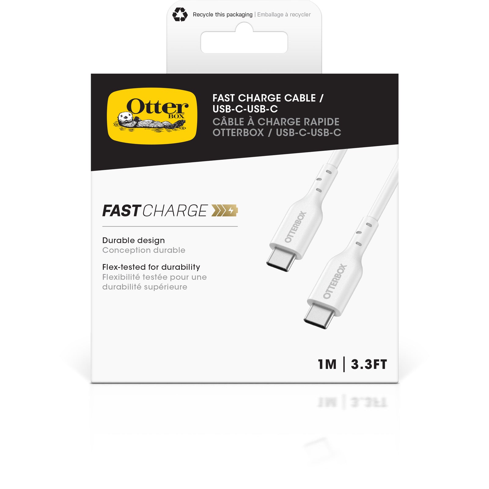 OtterBox Fast Charge USB-C Cable - Durable & Reliable Power OTTERBOX