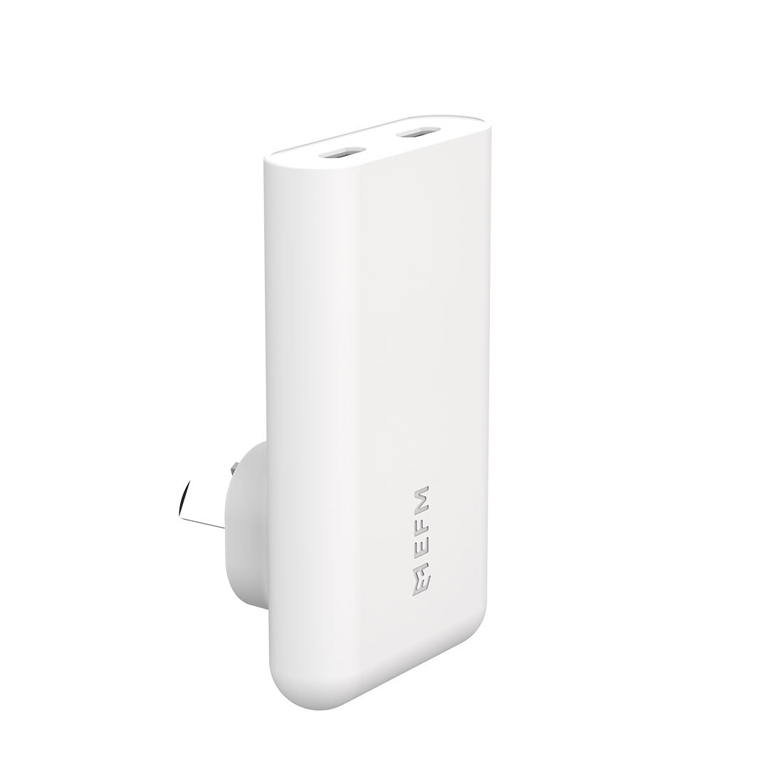 EFM Slim 65W GaN Fast Wall Charger | Power Delivery & PPS 