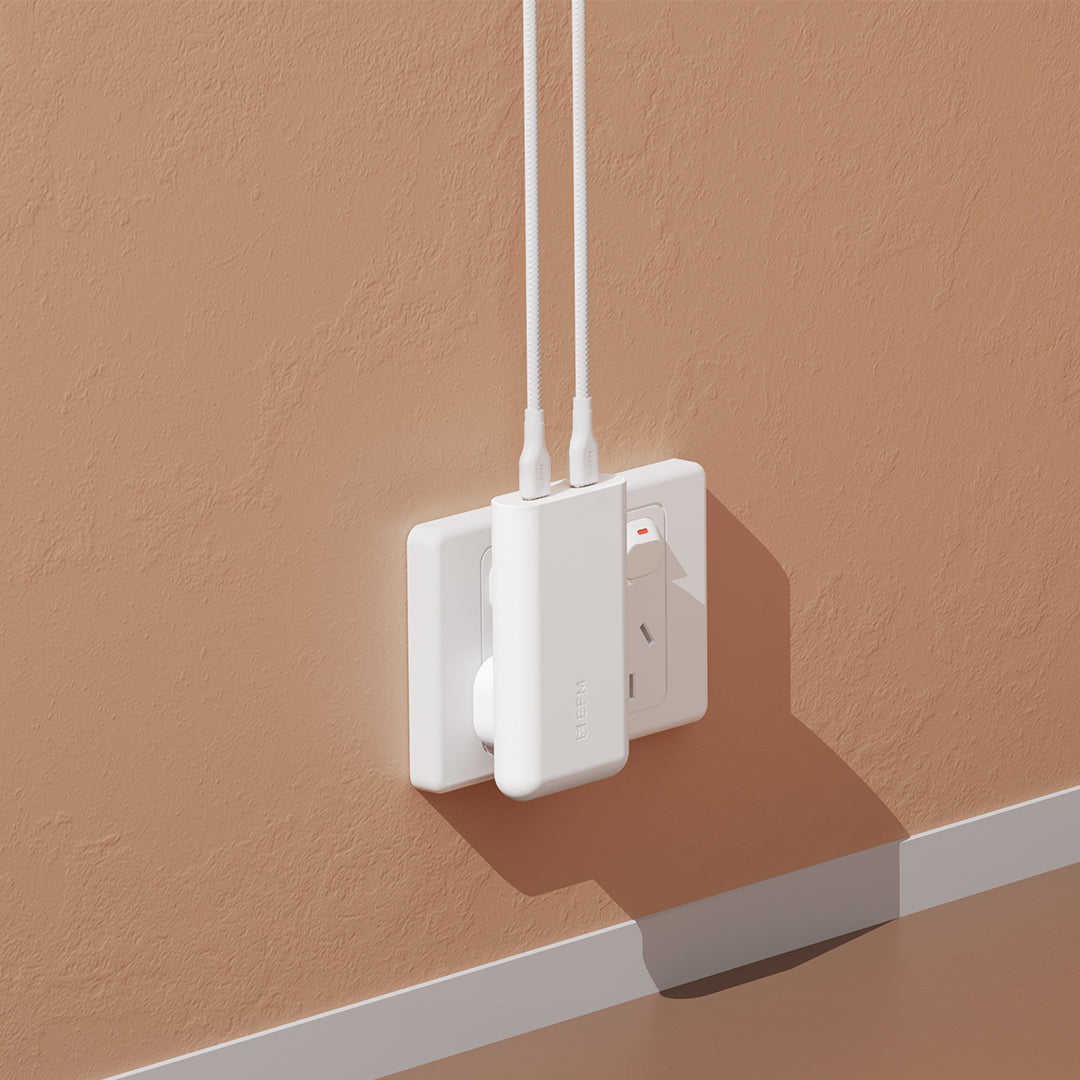 EFM 65W Slim USB-C Fast Wall Charger EFM