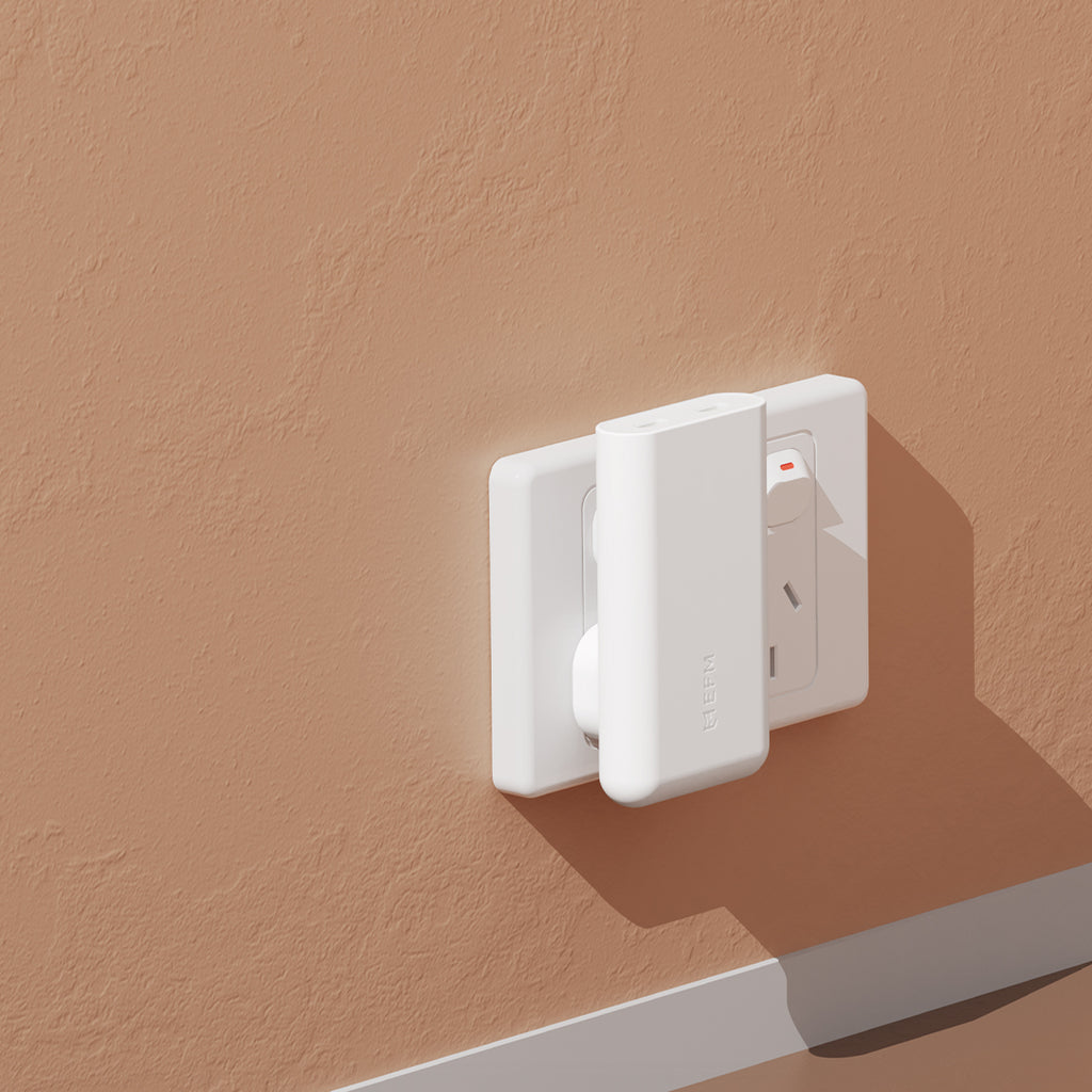 EFM Slim 65W GaN Fast Wall Charger | Power Delivery & PPS 