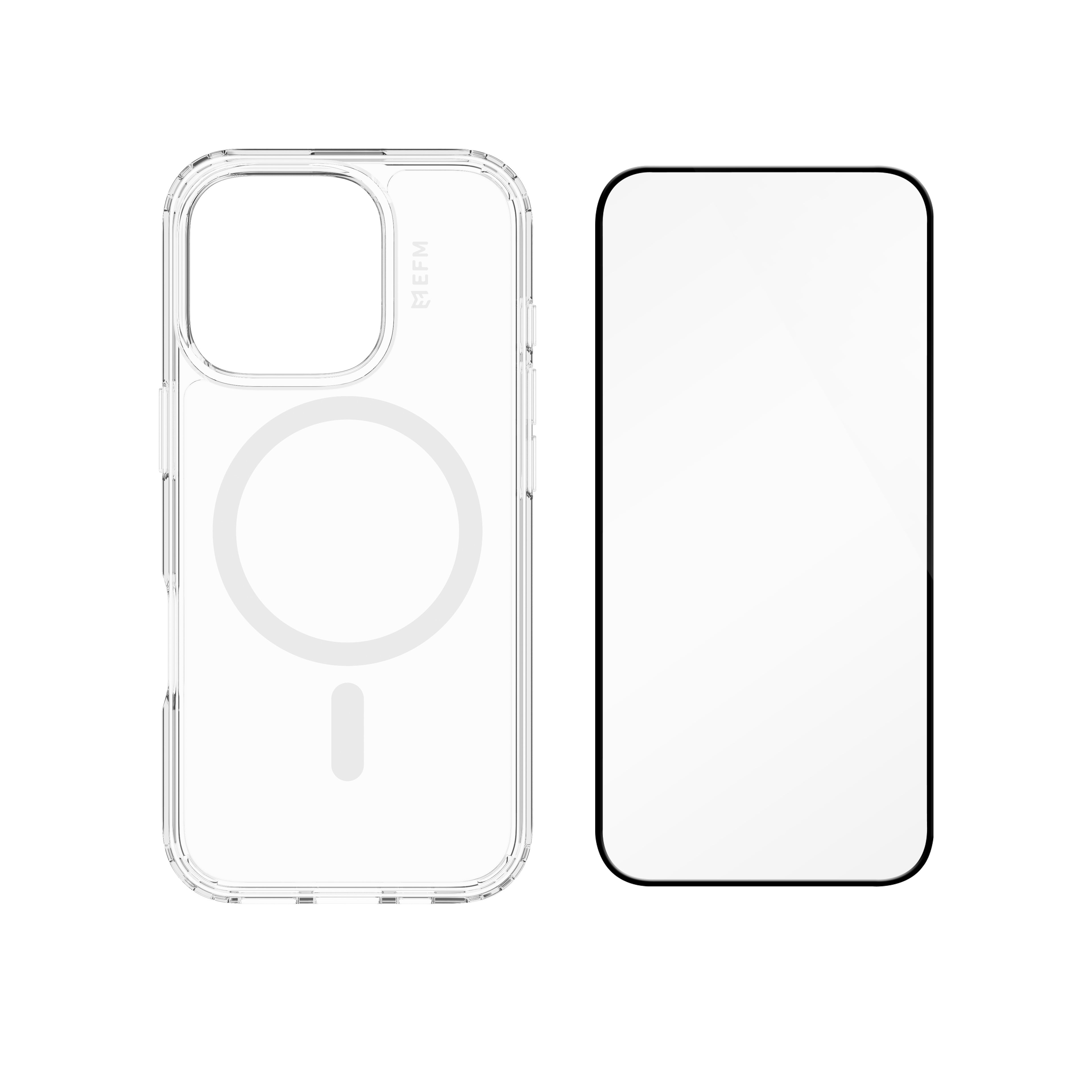 EFM iPhone MagSafe Case & Glass Screen Protector Bundle EFM