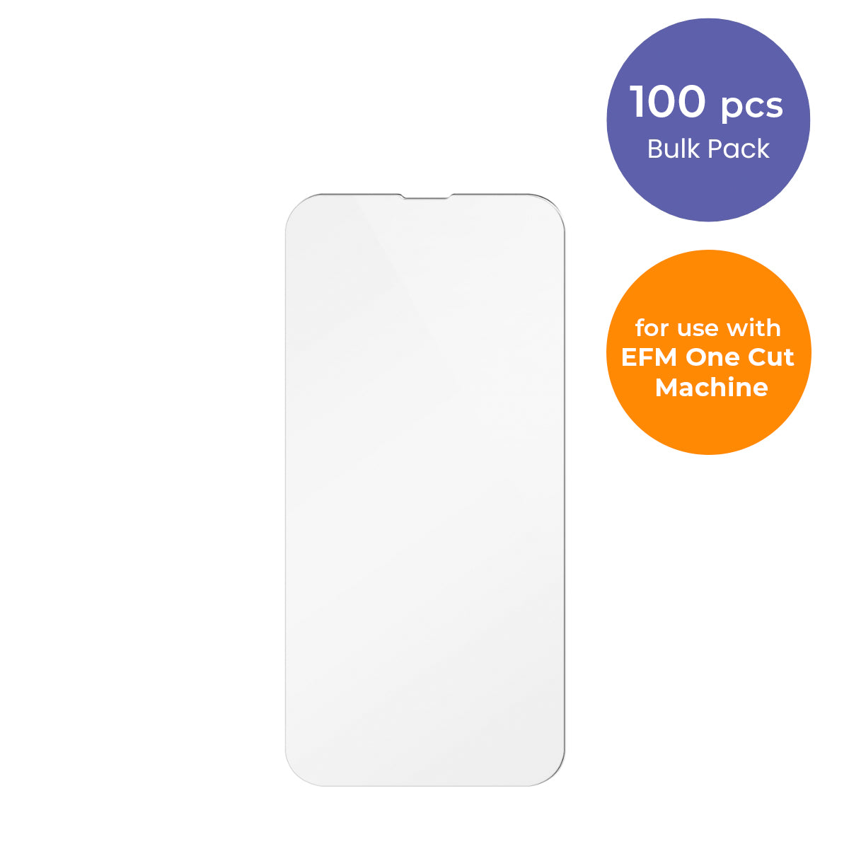EFM One Cut Flex Clear Smartphone Screen Protector