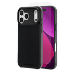 Tough Black MagSafe iPhone Case with Screen Protector CASE-MATE