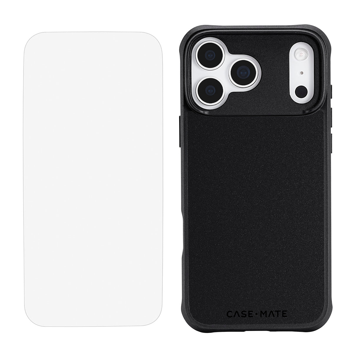 Tough Black MagSafe iPhone Case with Screen Protector CASE-MATE