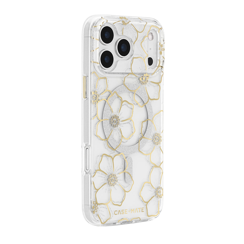 Beautiful Floral Gems MagSafe iPhone Case | 12ft Drop Protection CASE-MATE
