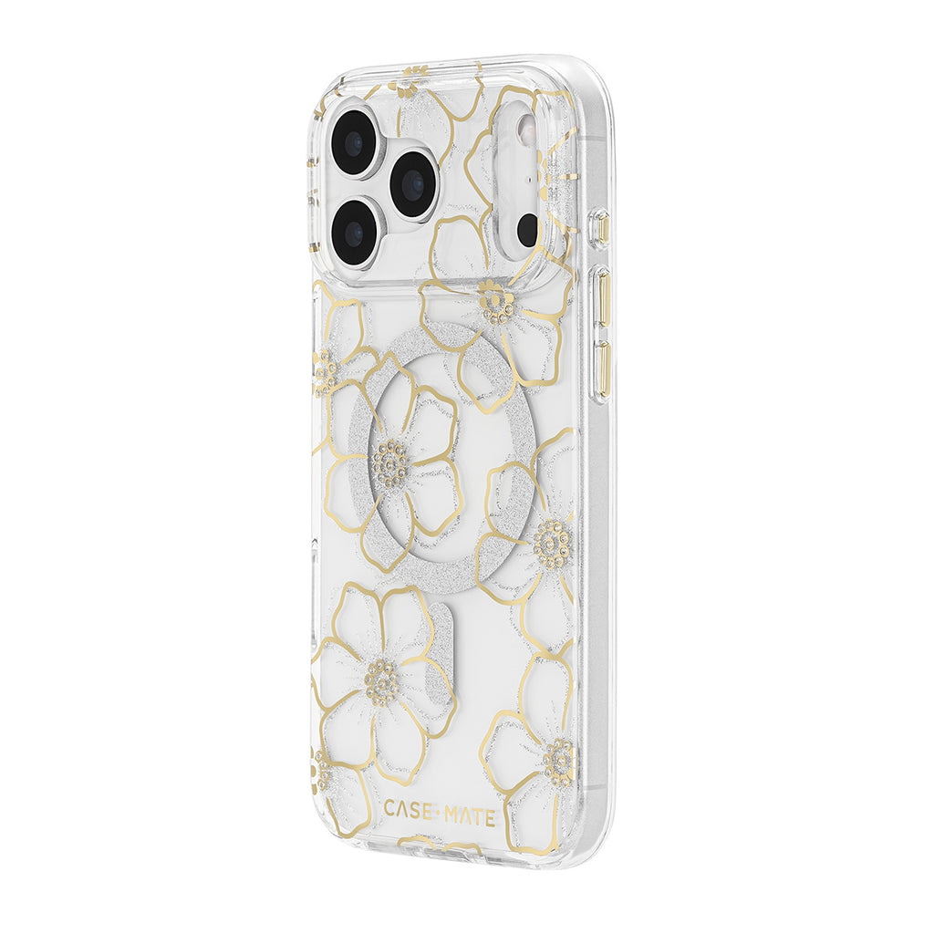 Beautiful Floral Gems MagSafe iPhone Case | 12ft Drop Protection CASE-MATE