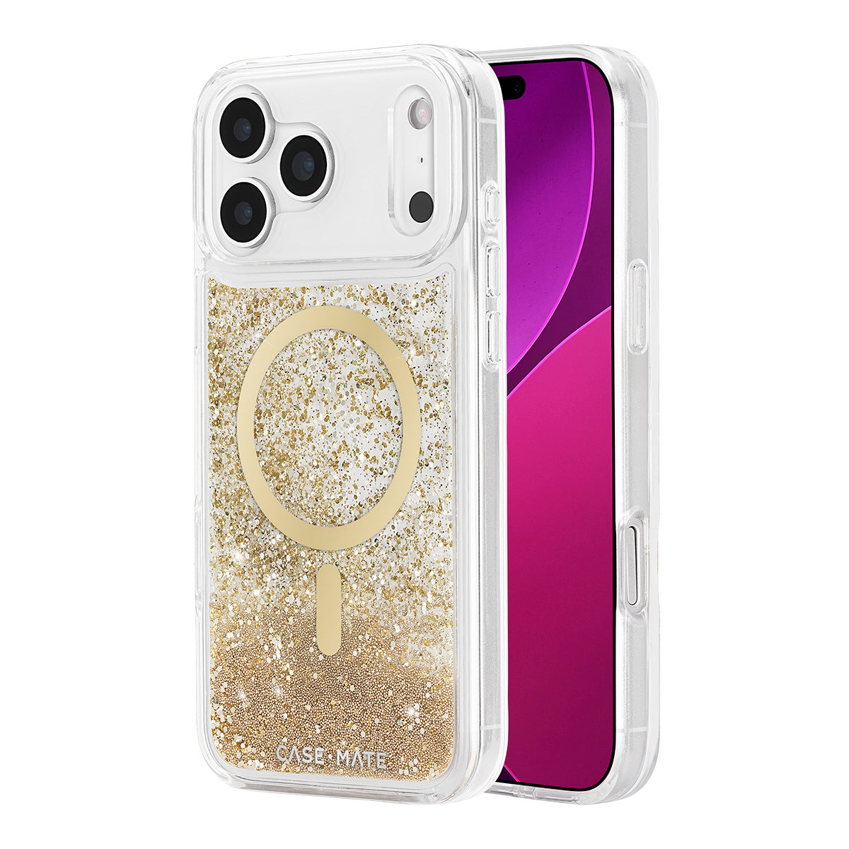 Case-Mate Waterfall MagSafe Case for iPhone 17 Pro Max – Gold product image 7