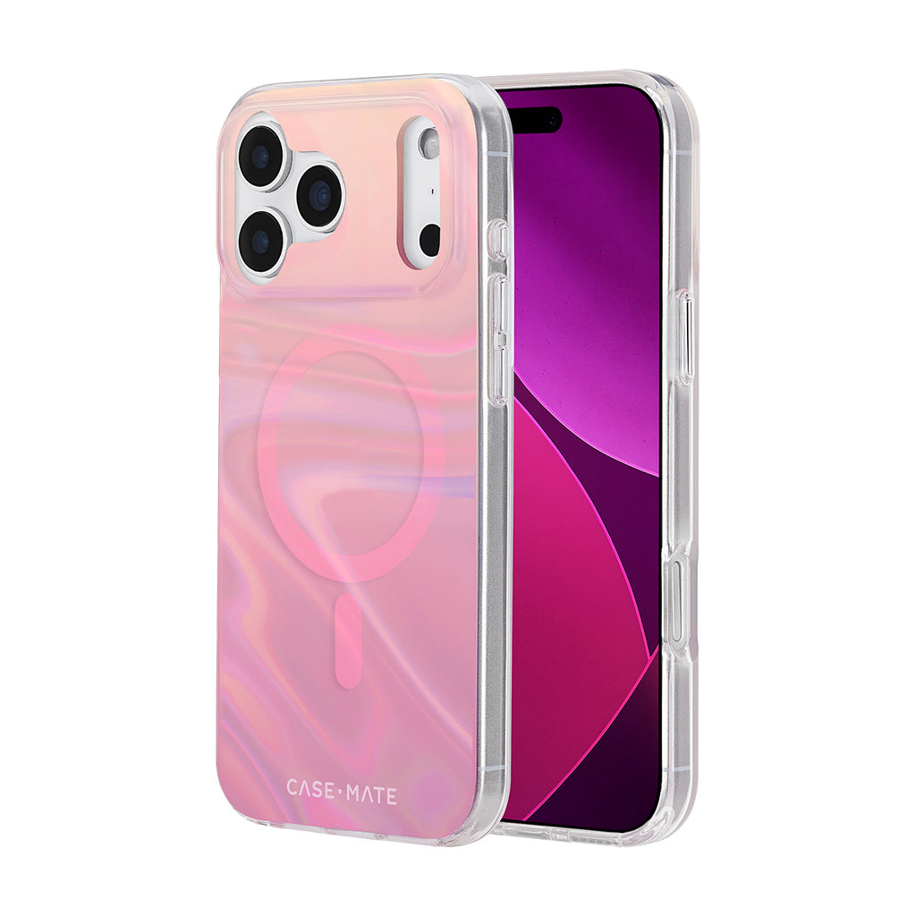Peach Bubble MagSafe iPhone Case - Color Changing CASE-MATE