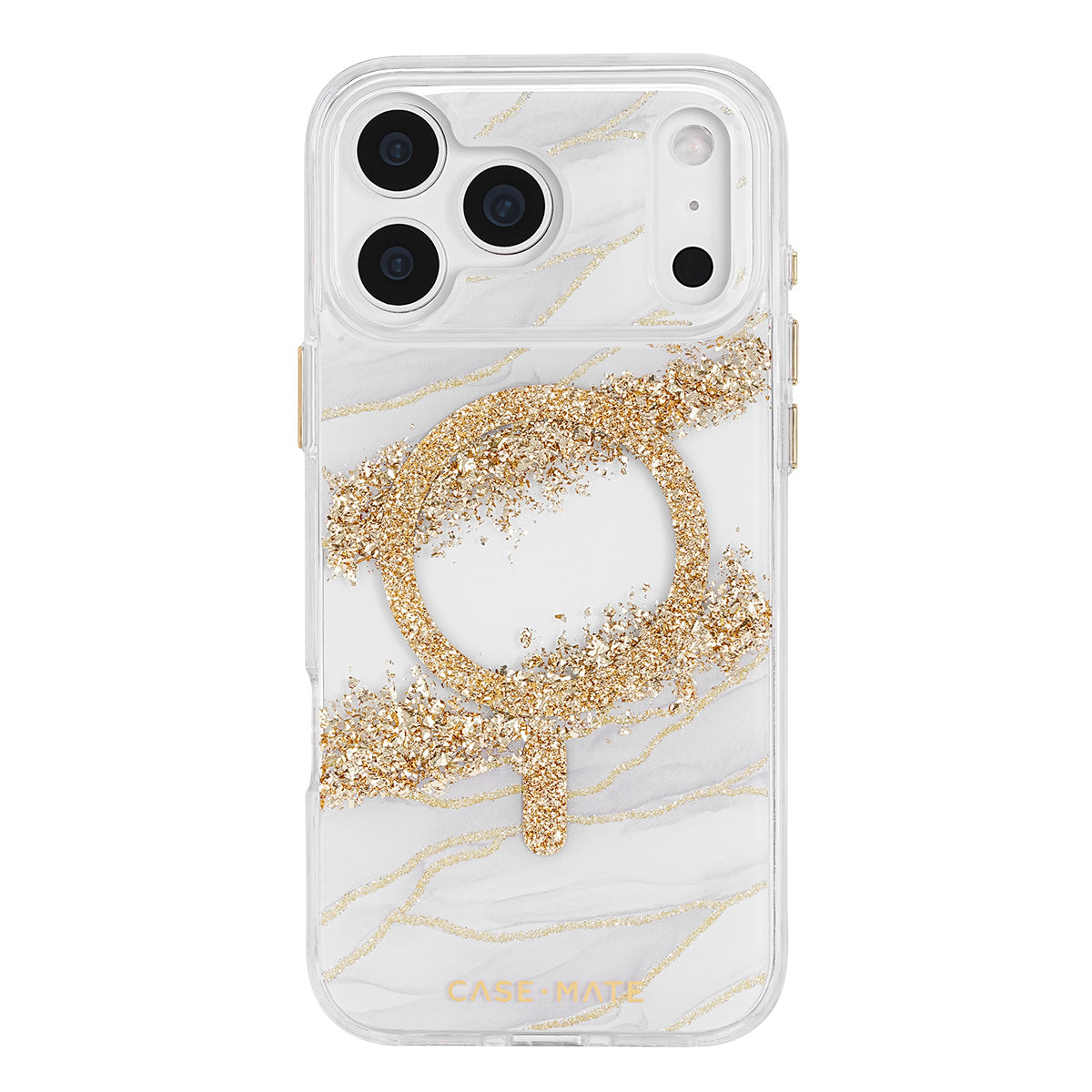 Case-Mate Karat Granite MagSafe Case for iPhone 17 Pro Max – Gold product image