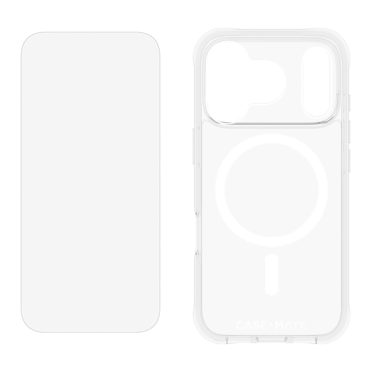Case-Mate Case & Screen Protection Pack with MagSafe for iPhone 17 Pro – Clear product image 5