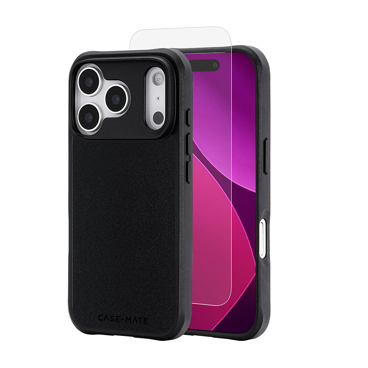 Case-Mate Case & Screen Protection Pack with MagSafe for iPhone 17 Pro – Black product image 2
