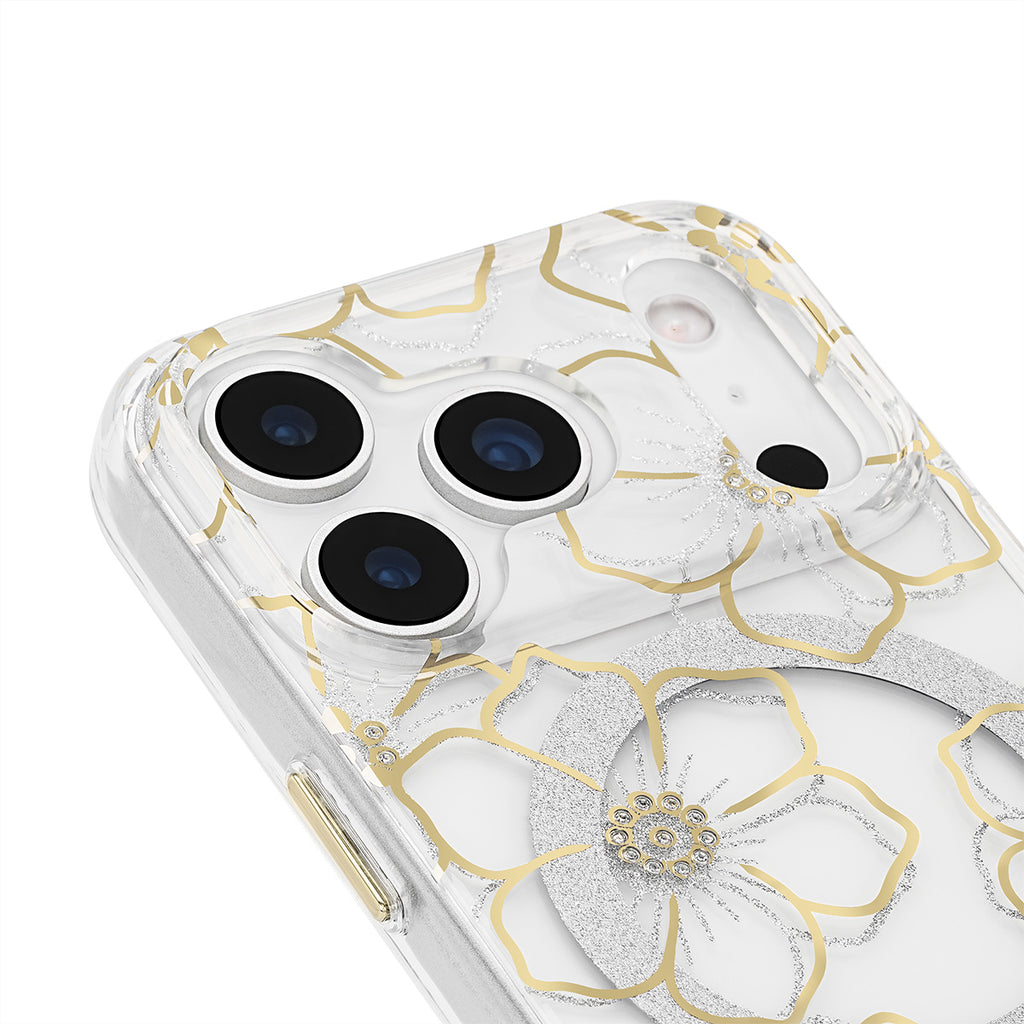 Floral Gems MagSafe iPhone Case - 12ft Drop Protection CASE-MATE