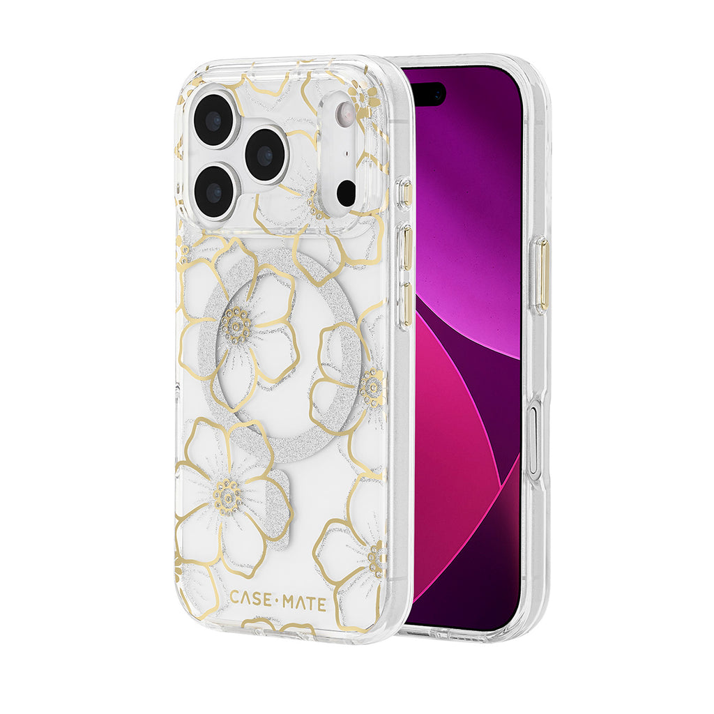 Floral Gems MagSafe iPhone Case - 12ft Drop Protection CASE-MATE