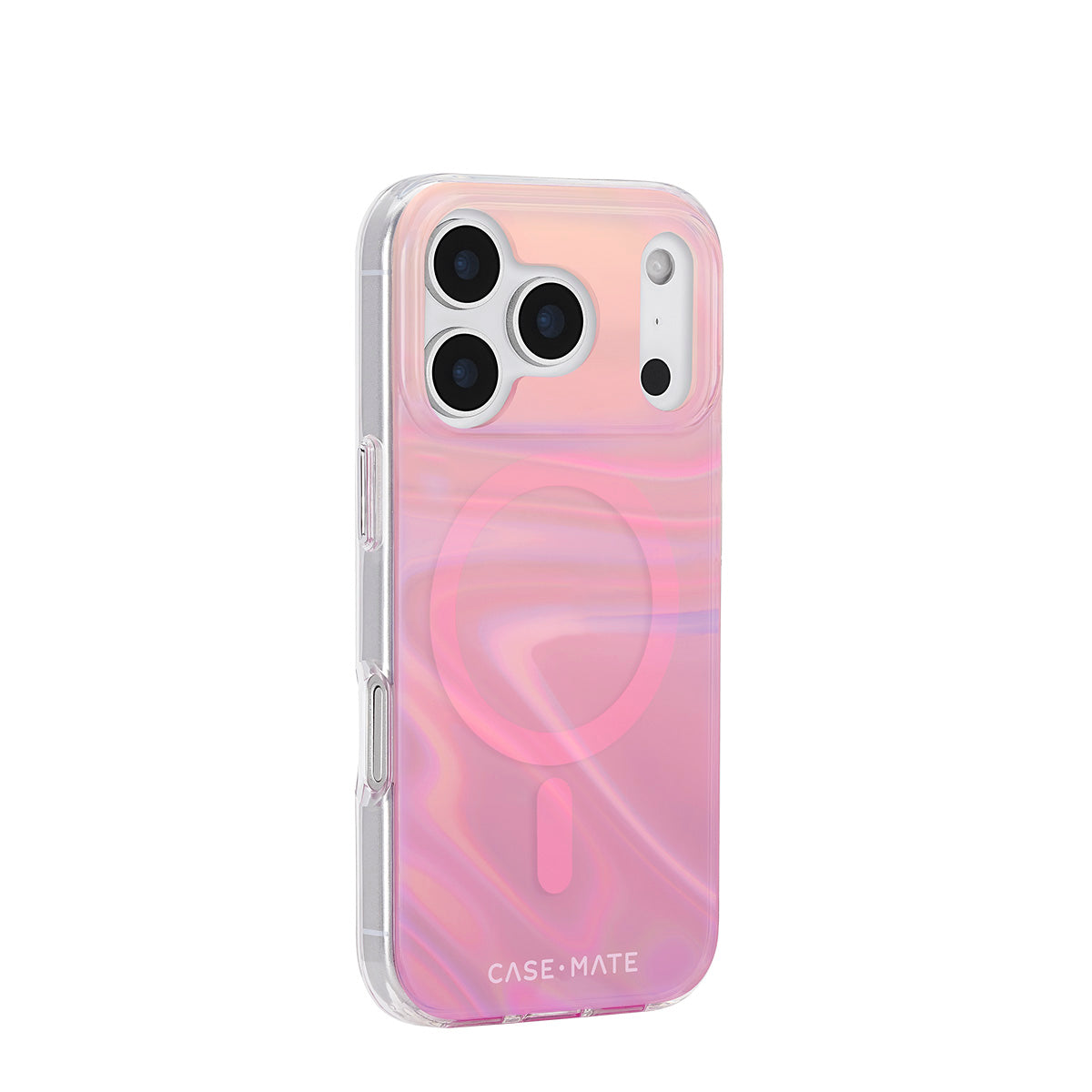 Peach Soap Bubble Iridescent MagSafe iPhone Case - 12ft Drop Protection CASE-MATE