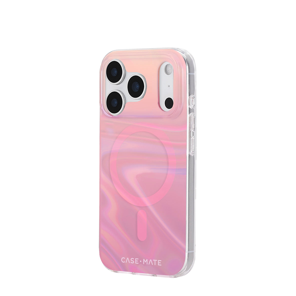 Peach Soap Bubble Iridescent MagSafe iPhone Case - 12ft Drop Protection CASE-MATE