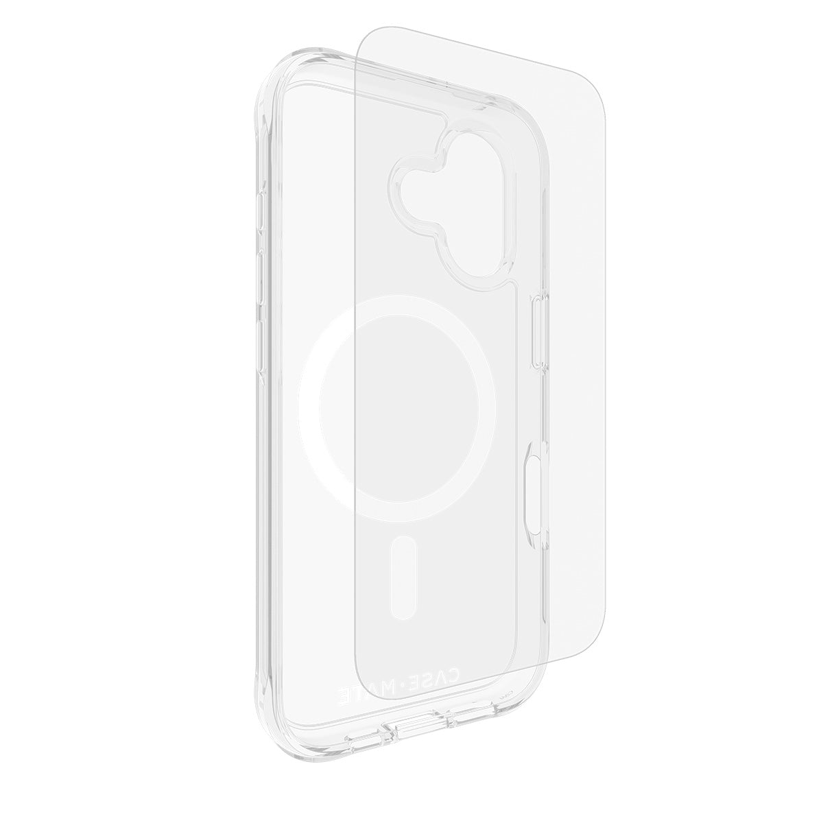Tough Clear iPhone Case with Screen Protector - 12ft Drop Protection CASE-MATE