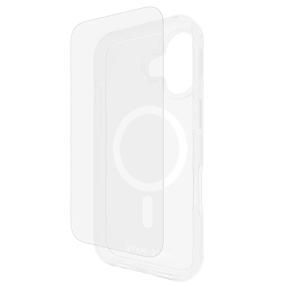 Tough Clear iPhone Case with Screen Protector - 12ft Drop Protection CASE-MATE
