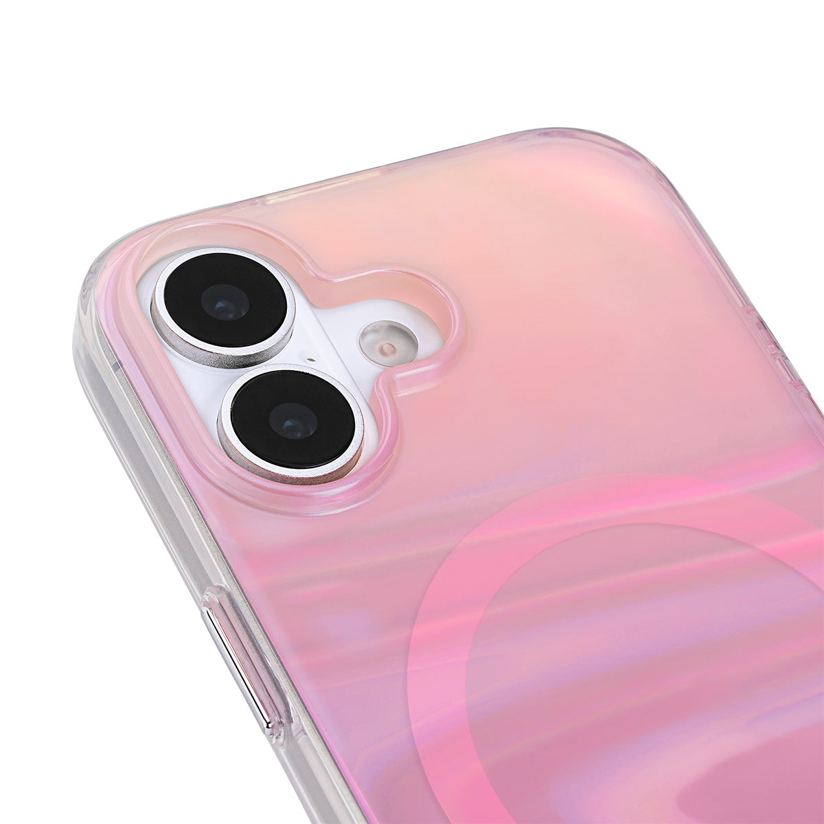 Peach Bubble Iridescent MagSafe iPhone Case - Drop Protection CASE-MATE
