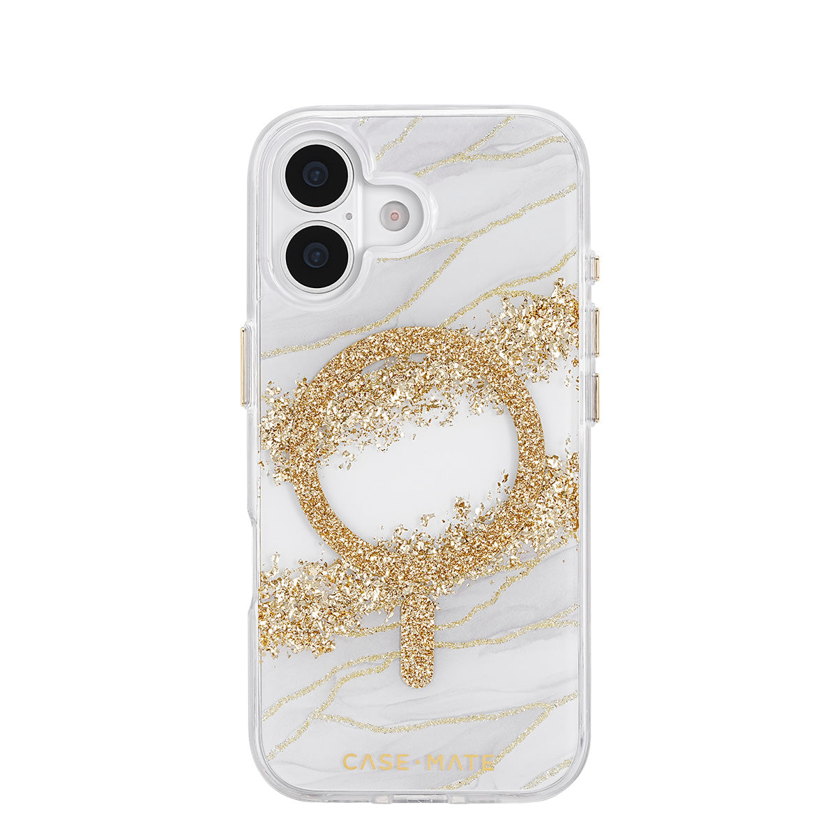 Case-Mate Karat Granite MagSafe Case for iPhone 17 – Gold product image