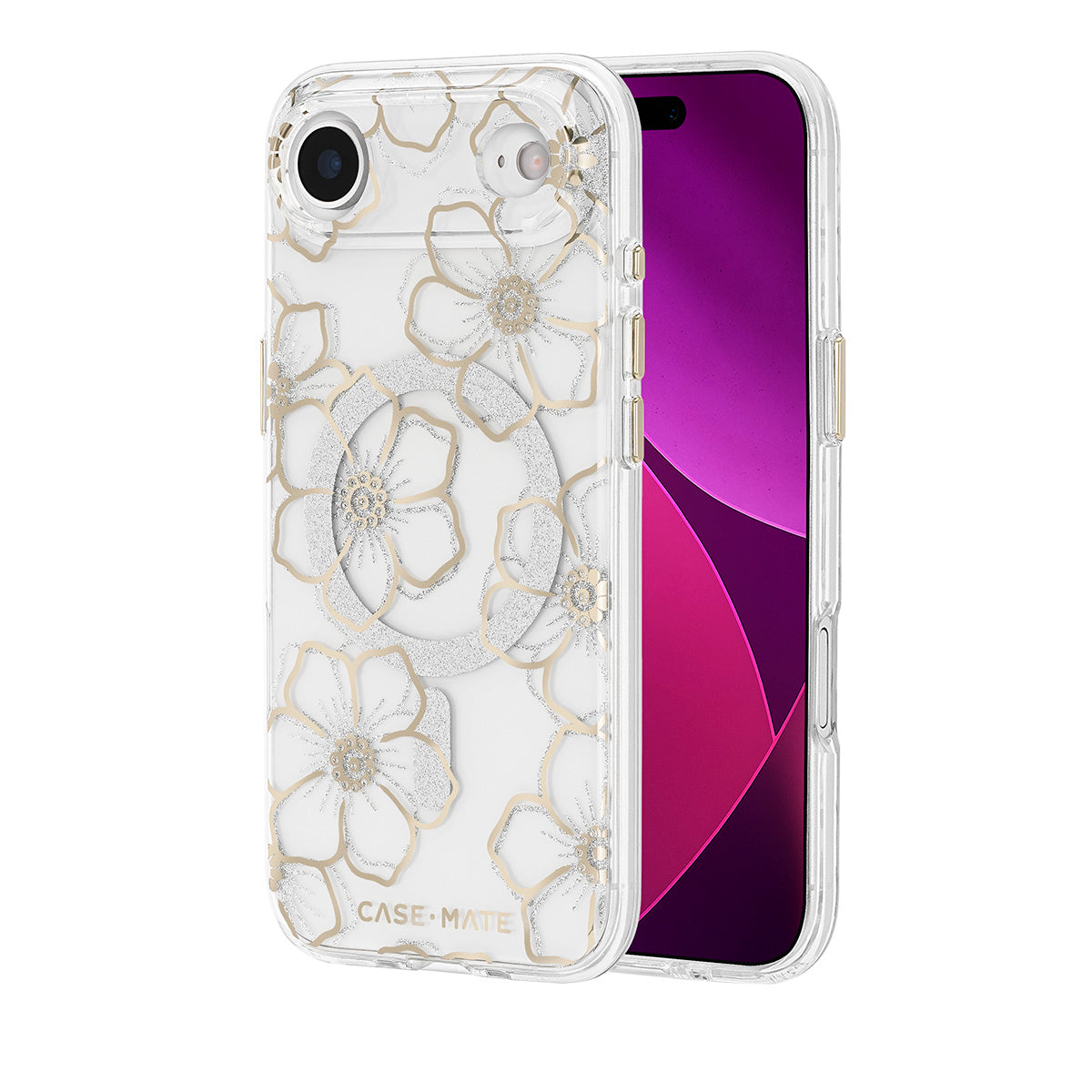 Case-Mate Floral Gems MagSafe Case for iPhone 17 Air – Gold product image 7