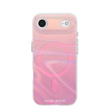 Case-Mate Peach Bubble MagSafe Case for iPhone 17 Air – Iridescent product image