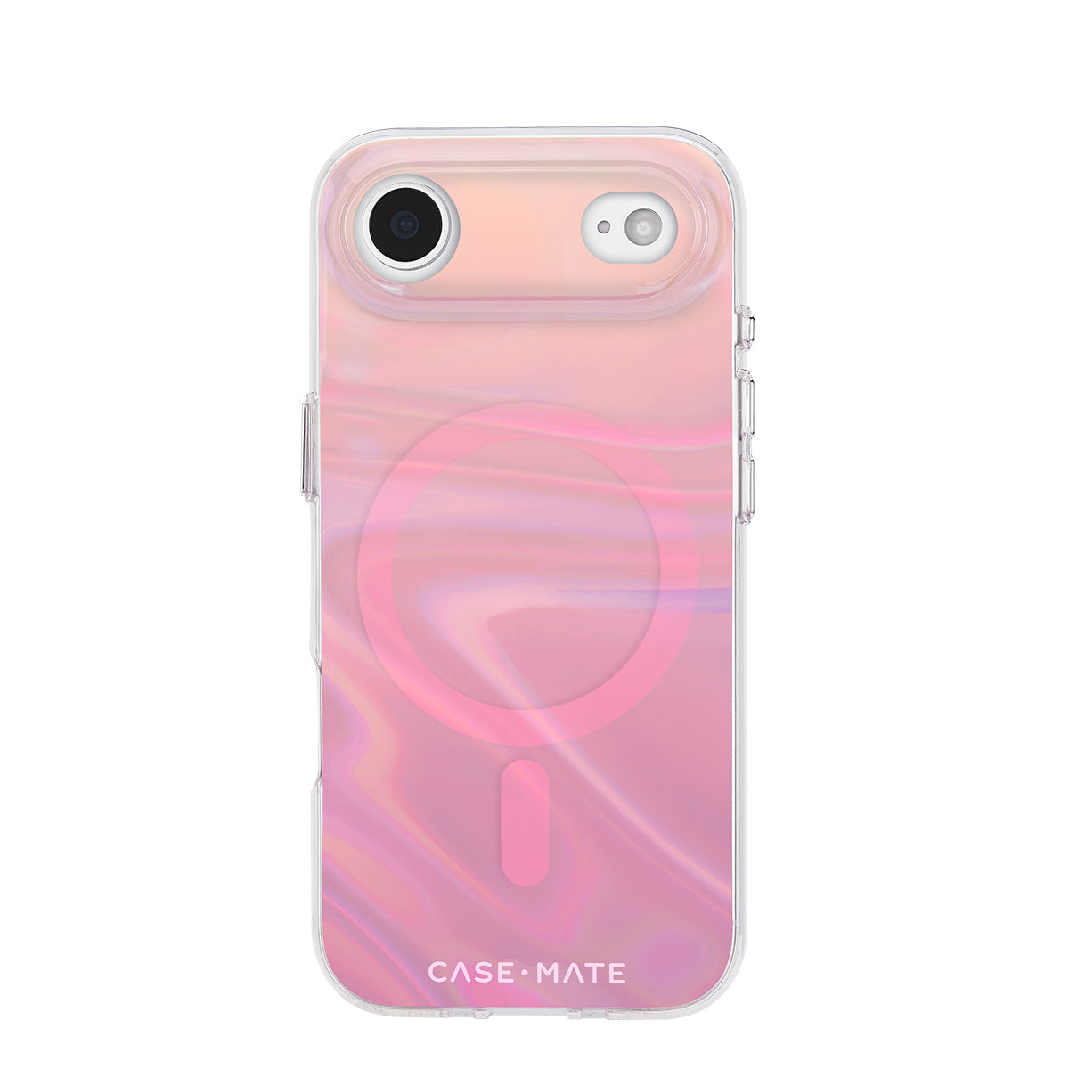 Case-Mate Peach Bubble MagSafe Case for iPhone 17 Air – Iridescent product image