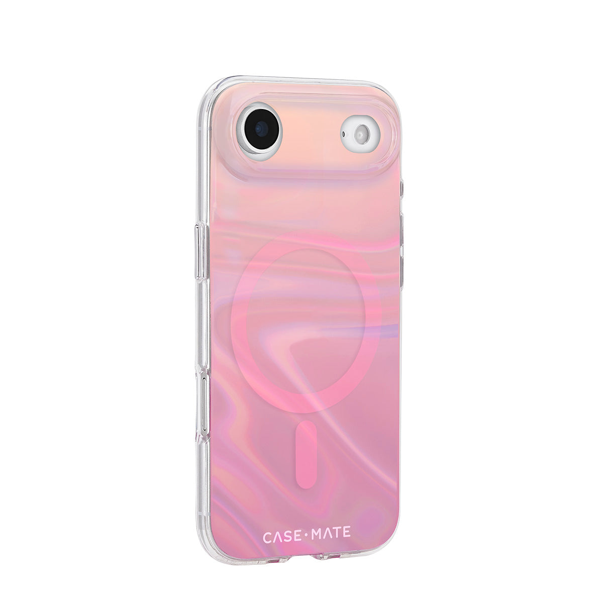 Case-Mate Peach Bubble MagSafe Case for iPhone 17 Air – Iridescent product image 2