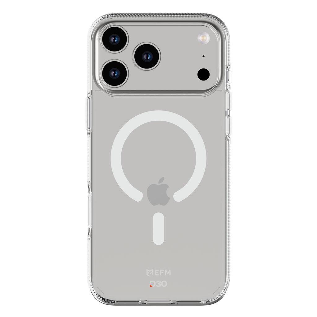 EFM Ibiza Glow Clear Case for iPhone 17 Pro Max - D3O Protection