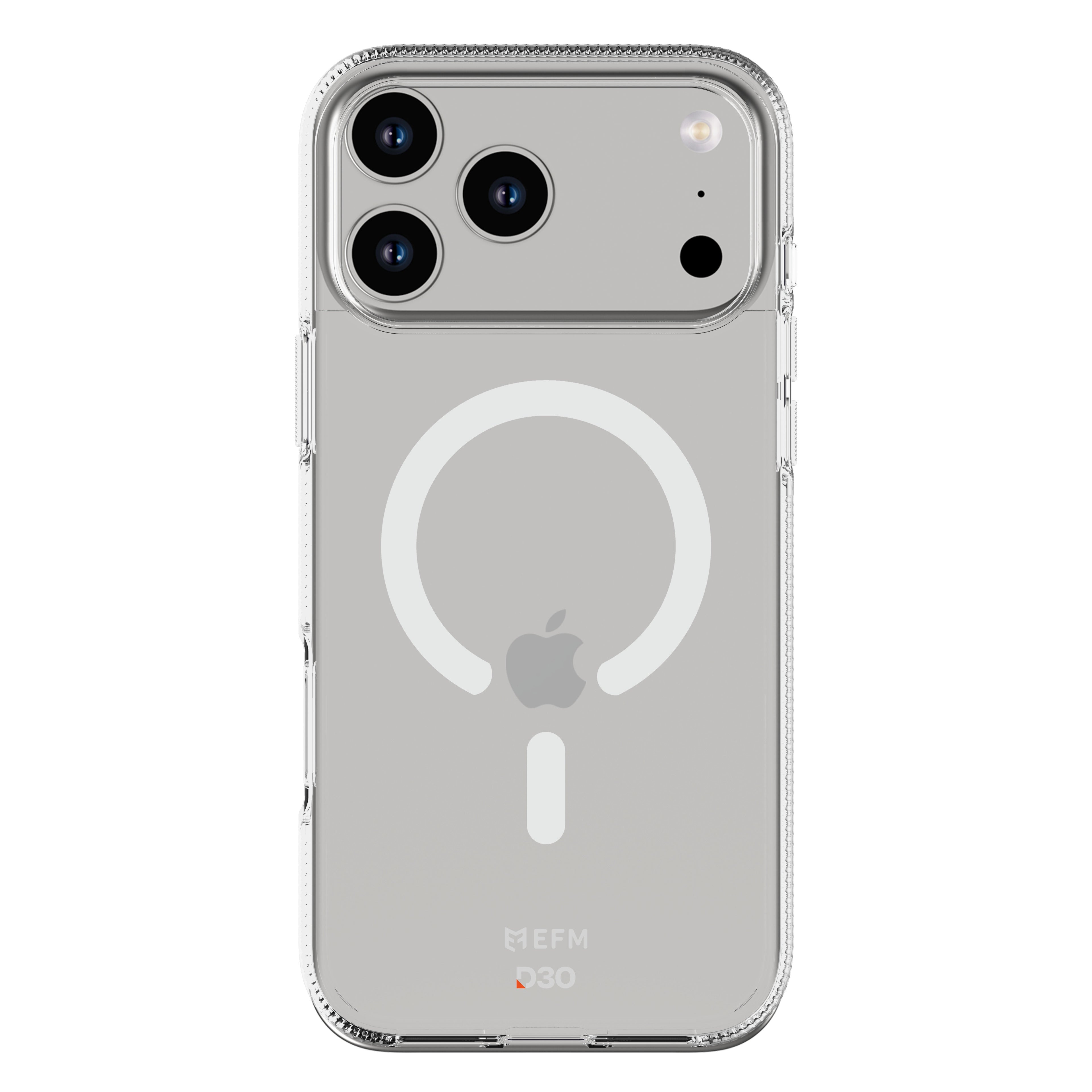 EFM Ibiza Glow Clear Case for iPhone 17 Pro Max - D3O Protection