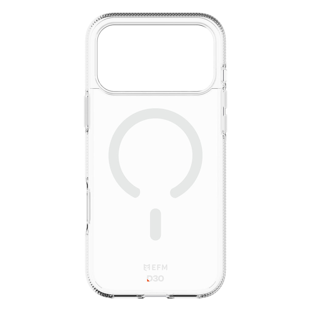 EFM Ibiza Glow Clear Case for iPhone 17 Pro Max - D3O Protection
