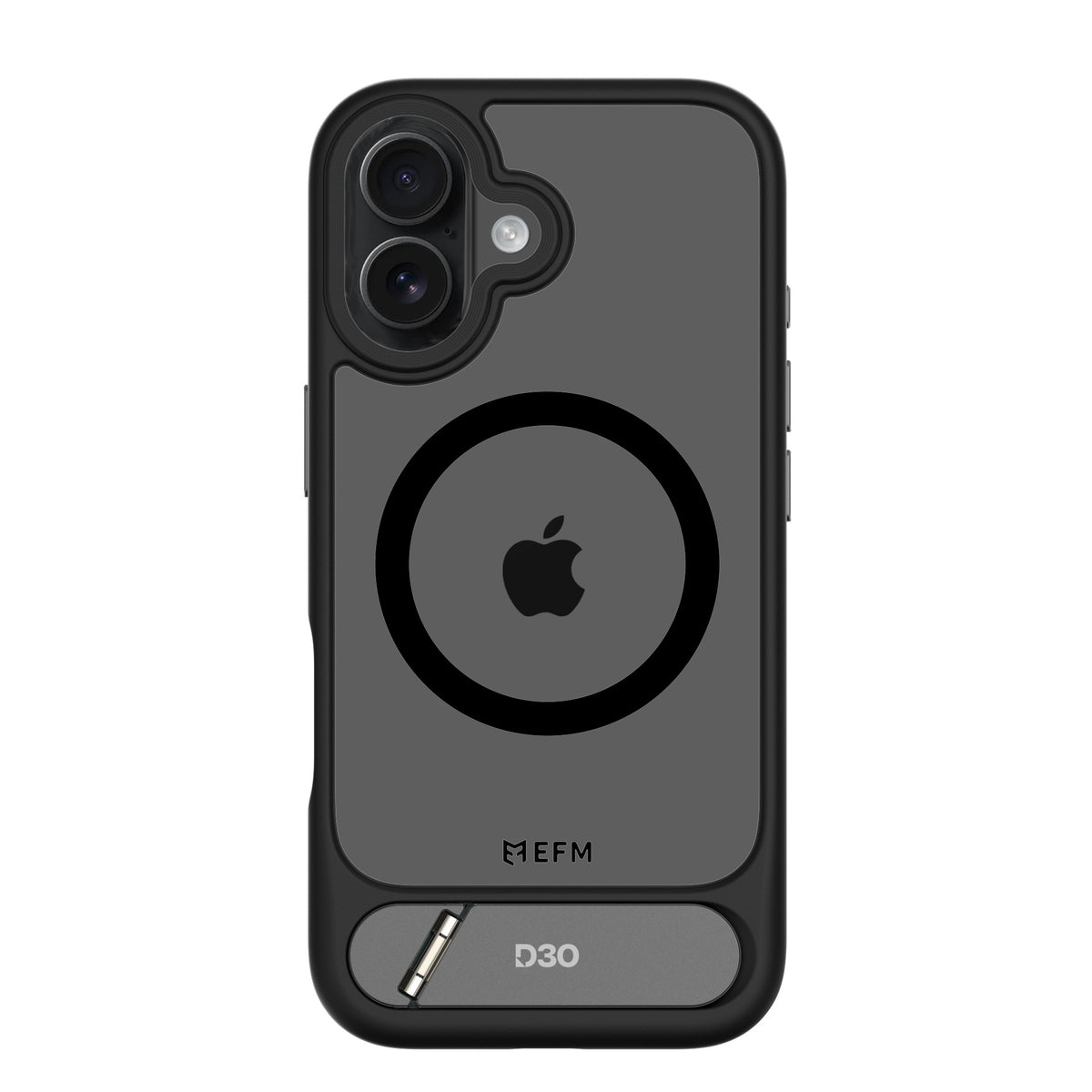 EFM Alta Case with D3O Bio for iPhone 17 - Black