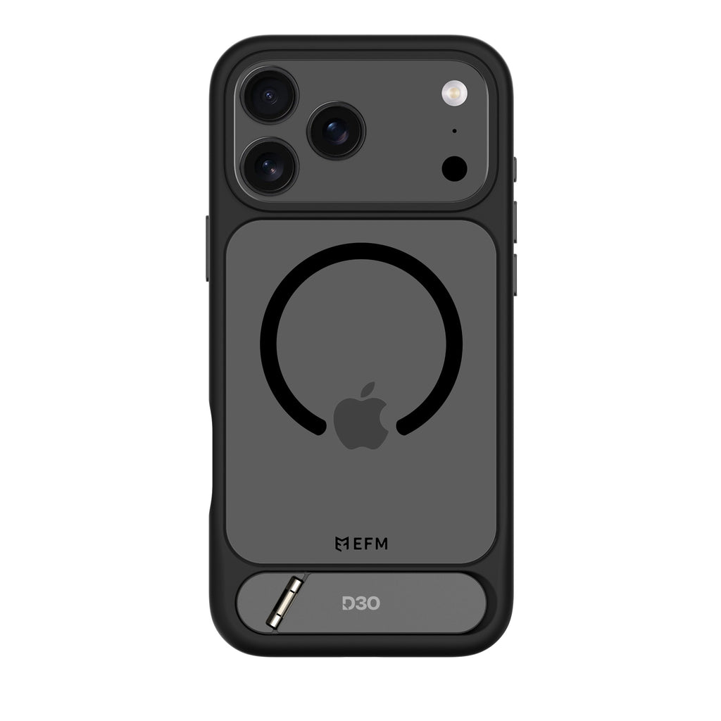 EFM Alta iPhone 17 Pro Max Case - D3O Bio Protection, Black