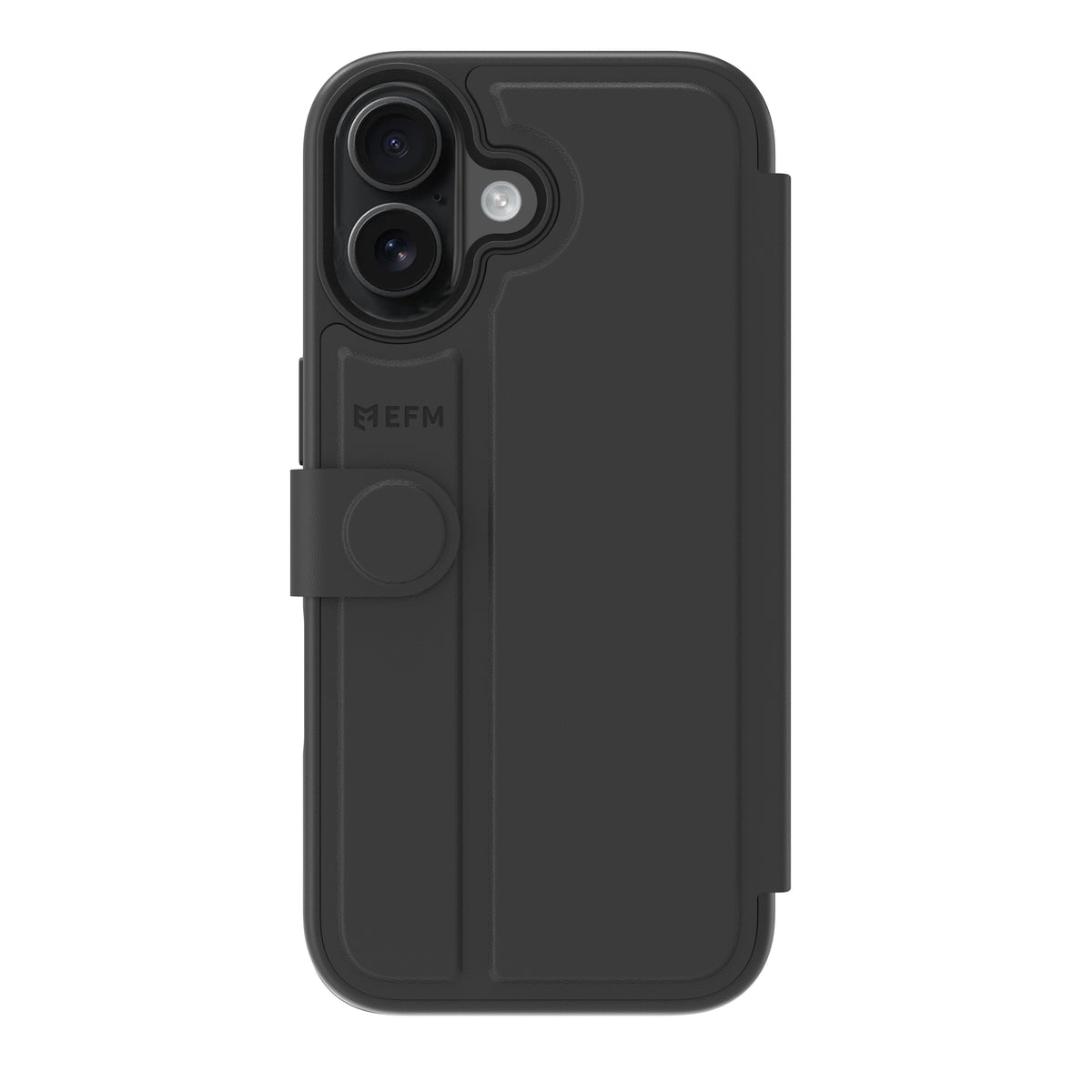 EFM Venice Wallet Case for iPhone 17 - Black