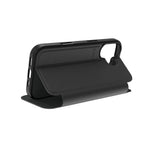EFM Venice Wallet Case for iPhone 17 - Black | Card Slots & Protection
