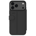 EFM Venice Wallet Case for iPhone 17 Pro Max - Black