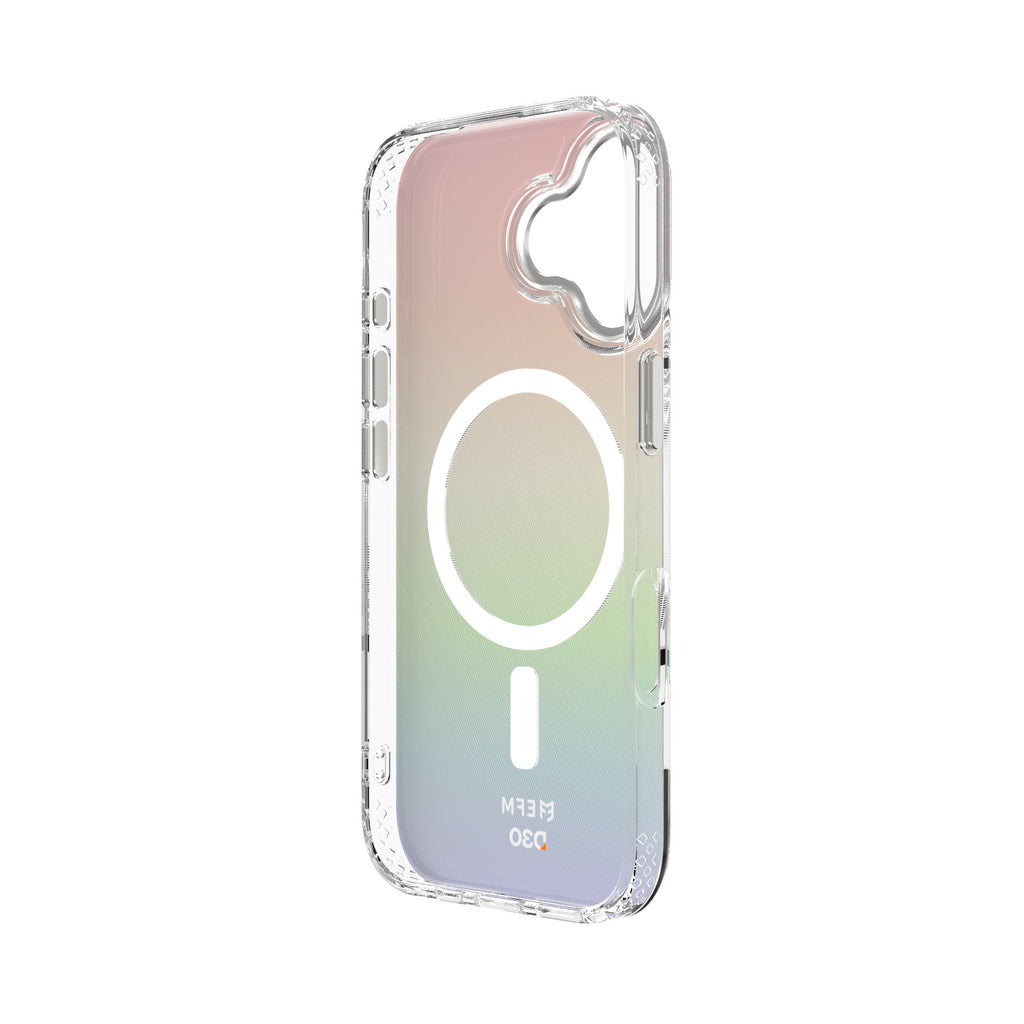 EFM Volta Iridescent iPhone 17 Case with D3O Bio Protection