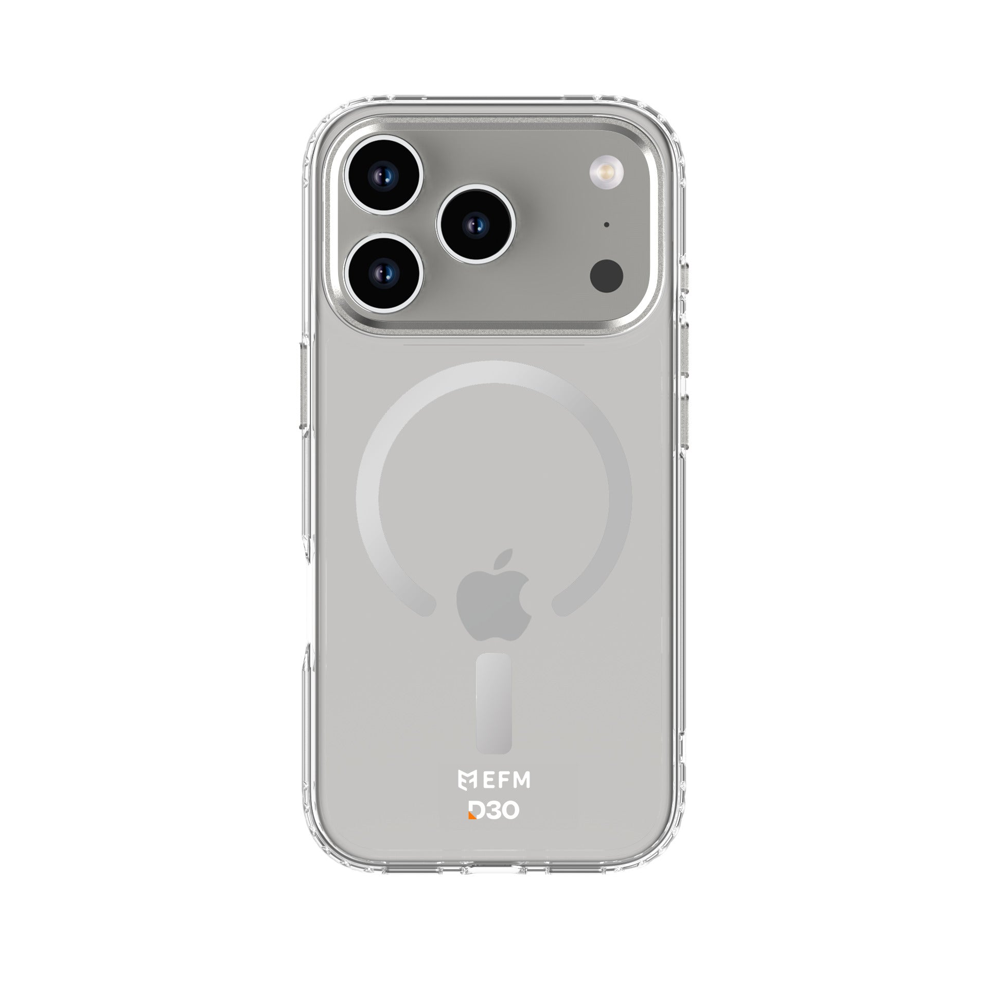 EFM Volta Clear Case for iPhone 17 Pro - D3O Bio Drop Protection