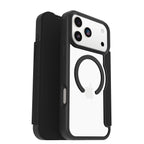 OtterBox React Folio MagSafe Case | iPhone 17 Pro Max - Black Crystal 