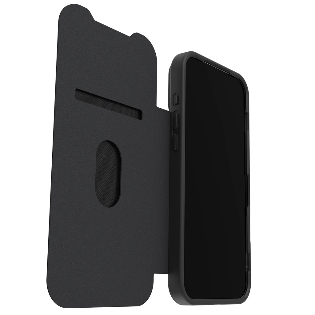 OtterBox React Folio MagSafe Case | iPhone 17 Pro Max - Black Crystal 