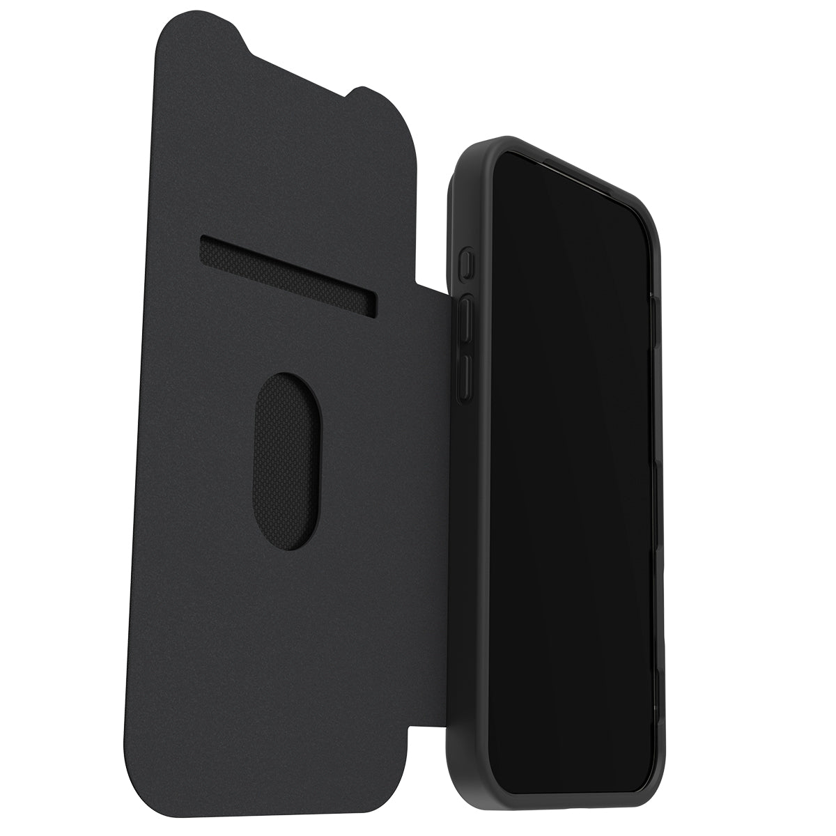 OtterBox React Folio MagSafe Case | iPhone 17 Pro Max - Black Crystal 