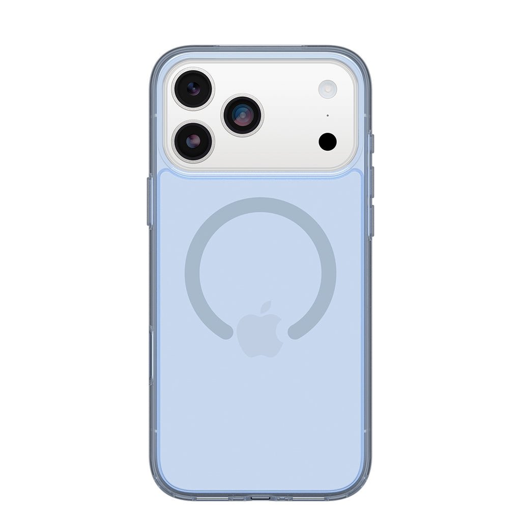 OtterBox Symmetry MagSafe Case for iPhone 17 Pro Max - Camera Control (Silver Glade Blue) 